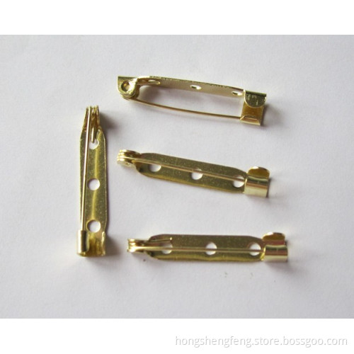 Factory Supply Metal Safety Pin for Brooch Back